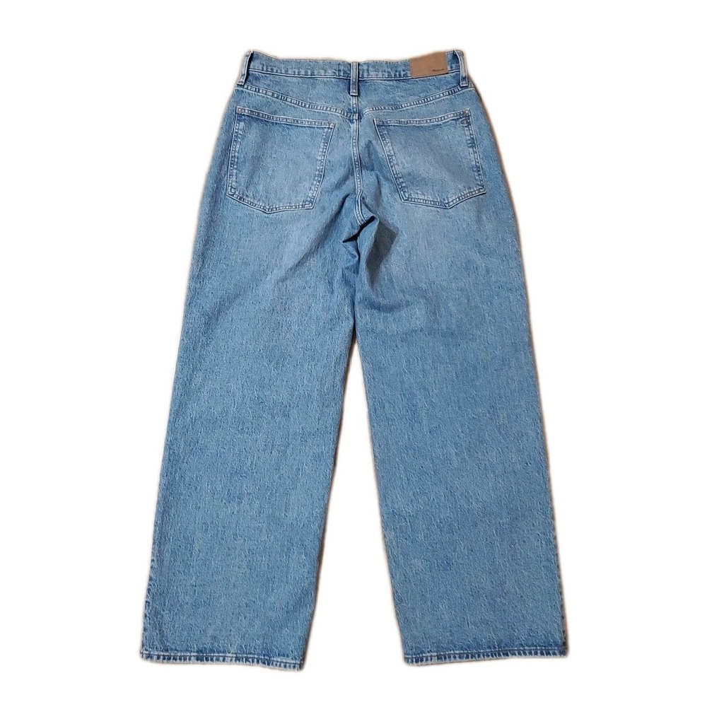 Madewell The Perfect Vintage Wide-Leg Jean Medium Wash High Rise Size 30 - Picture 5 of 6